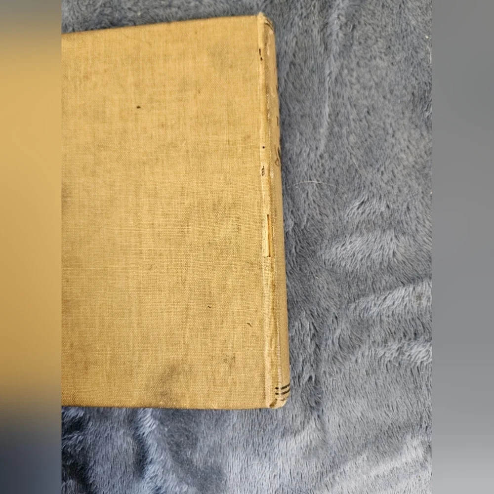 Vintage Book Antique Hardcover Ivory Cottagecore J.M. Barrie A Window In Thrums